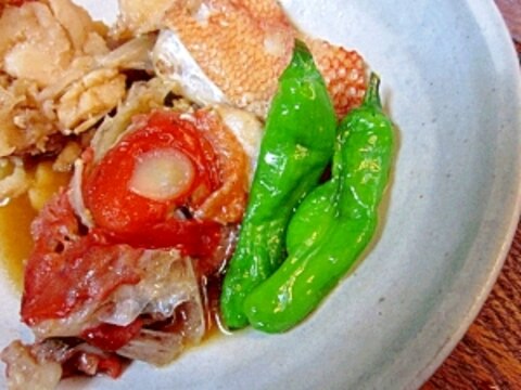 食通なら見逃せない！　メヌキのアラを味噌炊き